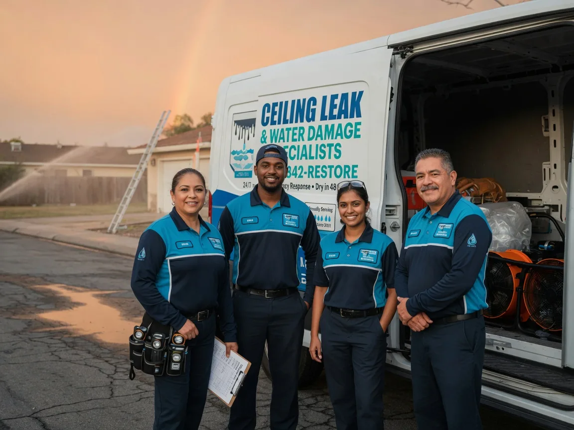 Ceiling Leak Cleanup company in Cordell, OK